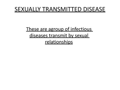 Ppt Sexually Transmitted Disease Powerpoint Presentation Free