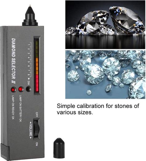 Diamant Tester Hoge Nauwkeurigheid Met LED Draagbaar Diamond