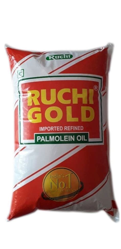 Ruchi Gold Refined Palm Olein Oil Rich In Vitamin Packaging Size 1