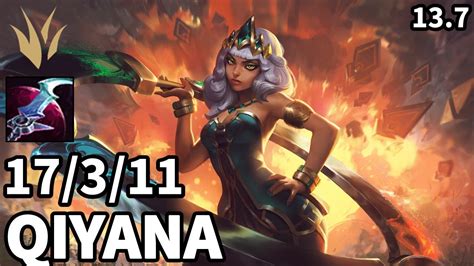 Qiyana Jungle Vs Xin Zhao KR Challenger Patch 13 7 YouTube