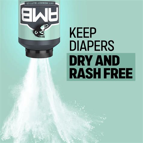 Talc Free Baby Powder for Diaper Rash - Anti Monkey Butt