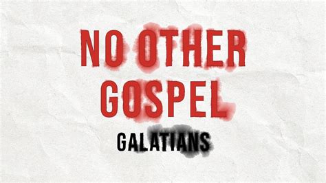 No Other Gospel Gods Sovereign Plan In Salvation Youtube