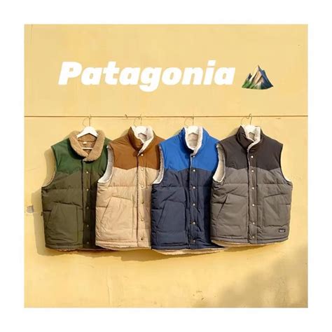 美國代購巴塔patagonia 羊羔毛 雙面穿 外搭 山系 正品 潮流 拼色 背心 馬甲 蝦皮購物