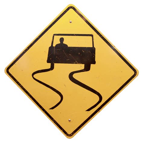 Slippery When Wet Warning Sign Air Designs