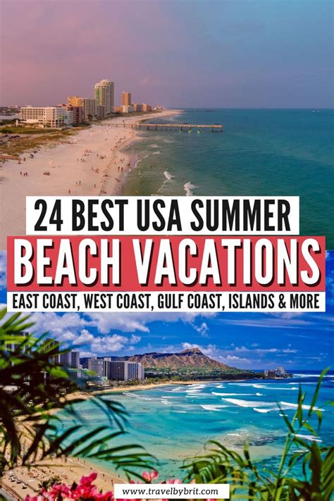 24 Best Summer Beach Vacations In The U S Vacations In The Us East Coast Beach Vacation