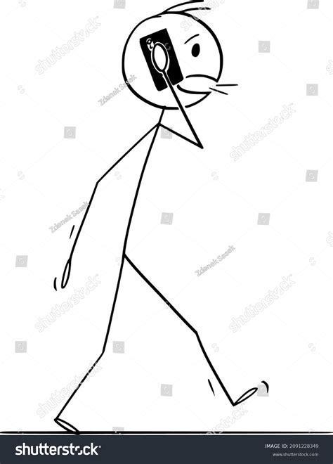 11 357 Stick Men Phone Images Stock Photos Vectors Shutterstock