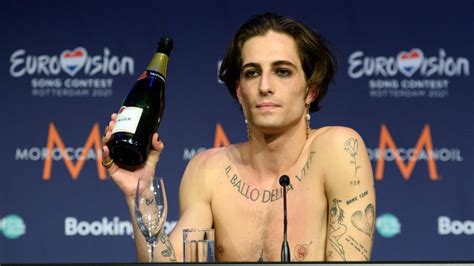 Italy’s Eurovision Song Contest winner, Maneskin singer Damiano David ...