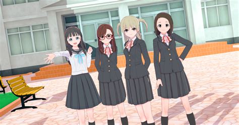 コイカツ 【コイカツcc配布】蠟梅学園中等部1年3組編①【mod版】 Paul99のイラスト Pixiv