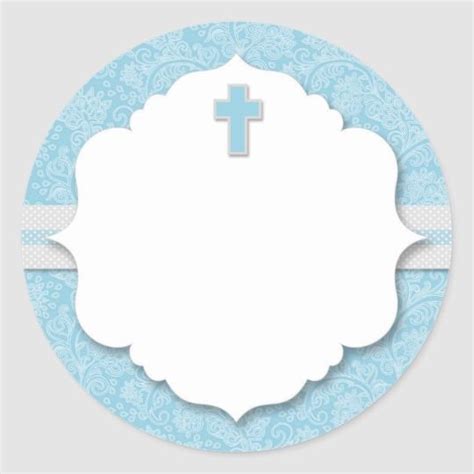 Create Your Own Sticker Zazzle Oraciones De Bautizo Imagenes De