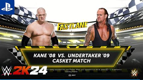 WWE 2K24 Undertaker V S Kane Casket Match WWE 2K24 Early Access