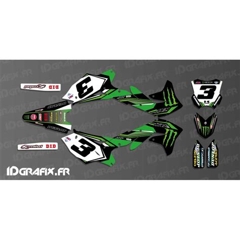 Kit Deco Eli Tomac Replica For Kawasaki KX KXF