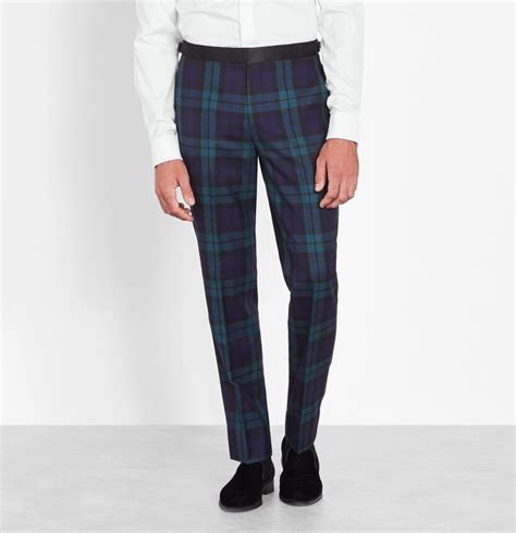 Black Watch Tartan Pants | The Black Tux