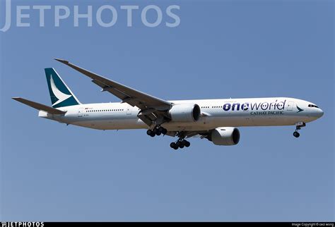 B KQI Boeing 777 367ER Cathay Pacific Airways Ceci Wong JetPhotos