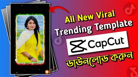 Capcut Trending Template Tiktok Viral Video Editing In Capcut Apps