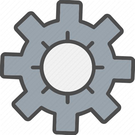 Cog Cogwheel Gear Preferences Setting Icon Download On Iconfinder