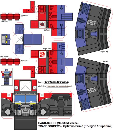 Hako Clone Optimus Prime Energon On