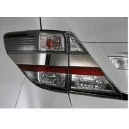 Vellfire Alphard Anh 30 Anh 20 Rear Tail Lamp Chrome Trim Shopee Malaysia