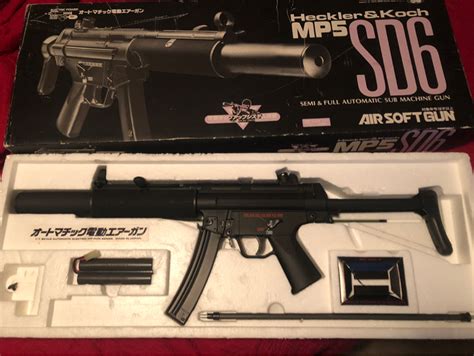 Sold Tokyo Marui Mp5 Sd6 Hopup Airsoft