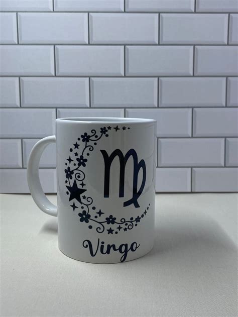 Zodiac Sign Custom Mug Etsy