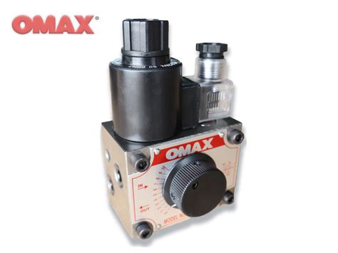 Mechanical Flow Control Valve Omax Hydraulics Industrial