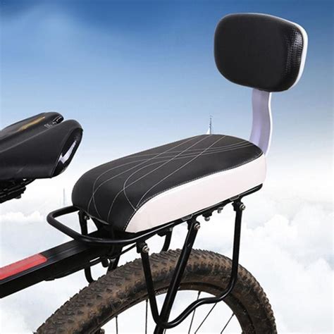 High Quality Bicycle Bike Back Seat Pu Leather Cover For Child Soft