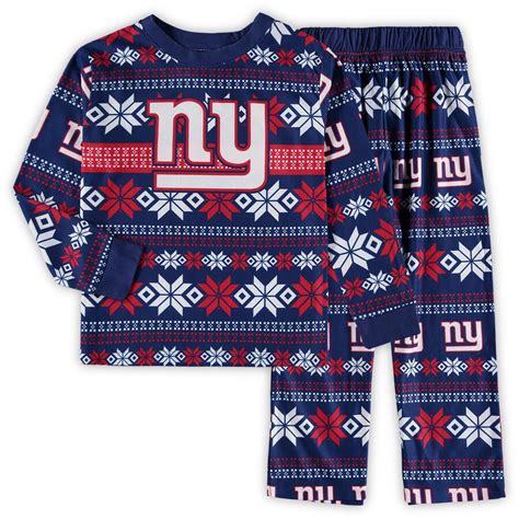 Wax Get Nervous Bathroom Ny Giants Holiday Pajamas Fringe Subject Small