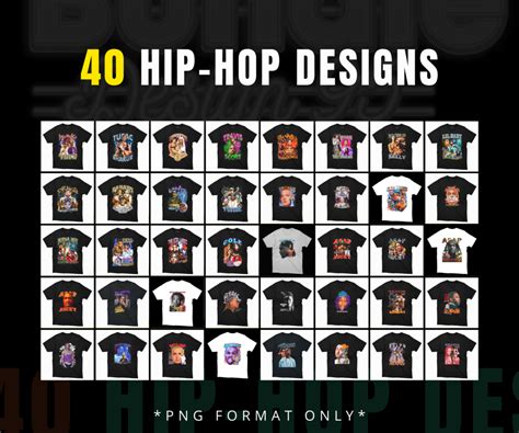 40 Hip Hop T Shirt Designs