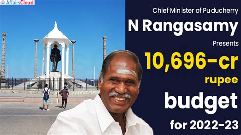 Puducherry CM Presented Rs 10 696cr Budget For 2022 23