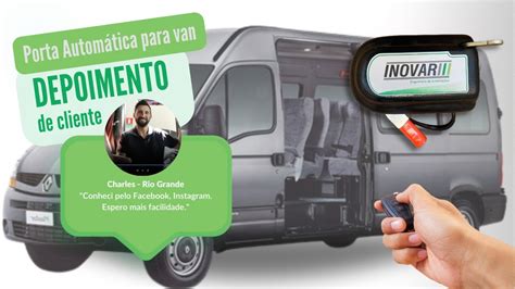 Porta Autom Tica Para Van Inovari Automa Es Youtube