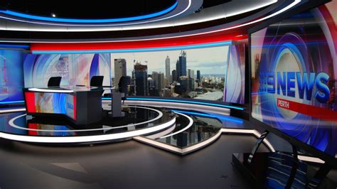 9 News Perth Set Design Gallery