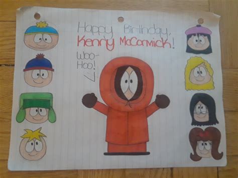 South Park Happy Birthday Kenny Mccormick By Sweetiesammycakes On