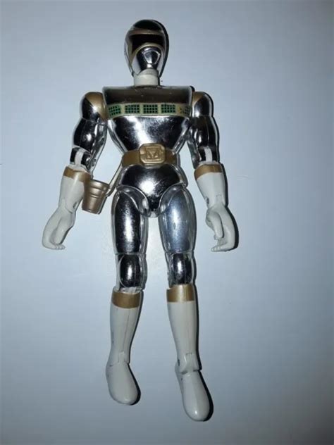 Power Rangers BandaÏ 1998 In Space Dx 8 20cm Argent Silver Eur 1499