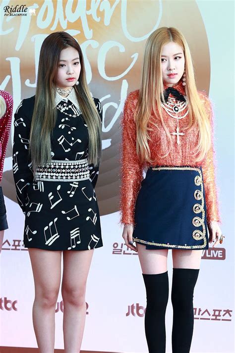 Jennie And Ros Ros And Lisa Golden Disk Awards Ros Bp Korean