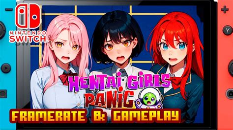 Hentai Girls Panic Nintendo Switch Framerate And Gameplay Youtube