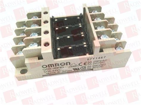 G B Bnd Dc By Omron Buy Or Repair At Radwell Radwell