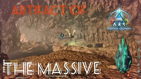 Easiest Way To Get Massive Artifact In Ark Survival Ascended Naked