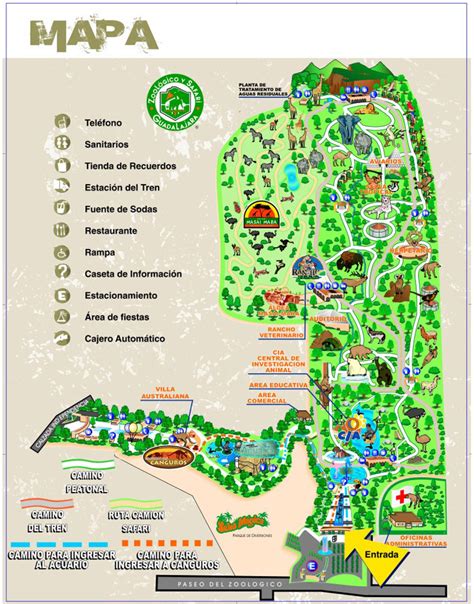 ZOOLÓGICO GUADALAJARA: Mapa