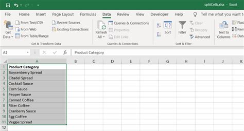 How To Split Cells In Excel In 5 Easy Steps 2024