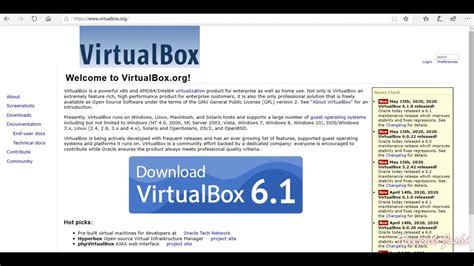 How To Install Oracle Virtualbox In Windows 10 Youtube