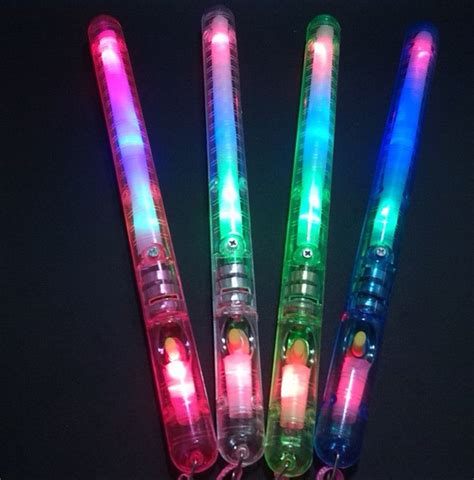 New Christmas Toys Led Cheer Glow Sticks Acrylic Bubble Flash Wand For