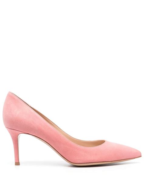 Gianvito Rossi Gianvito Mm Suede Pumps Farfetch