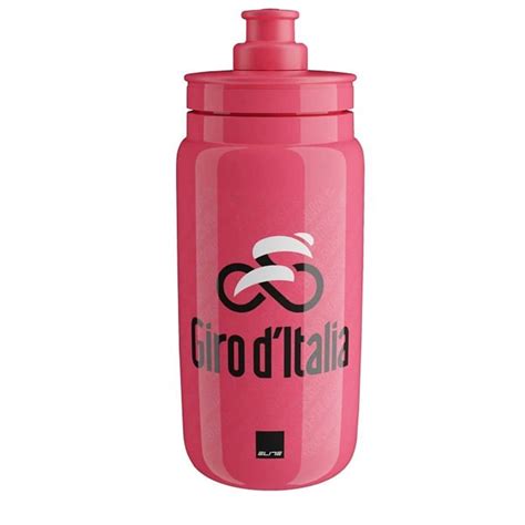 Garrafa De Ciclismo Elite Fly Giro D Italia Rosa 550ml Bike Point