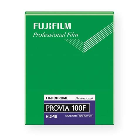 Fujichrome Provia 100F 4x5 20 Sheets EXPIRED 03 2022 No Digital