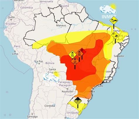 Inmet Emite Alerta Laranja De Seca Em Estados E O Df