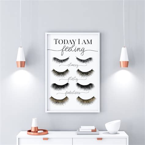 Eyelashes Print Etsy