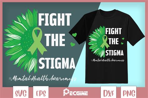 Fight The Stigma Mental Health Awareness Graphic By Pecgine Creative