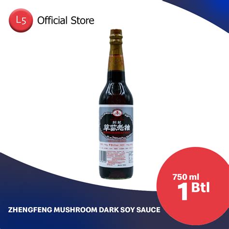 Zheng Feng Mushroom Dark Soy Sauce 750ml Level Five