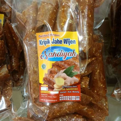 Promo Keripik Jahe Wijen Khas Blitar Diskon 10 Di Seller Fara Mart