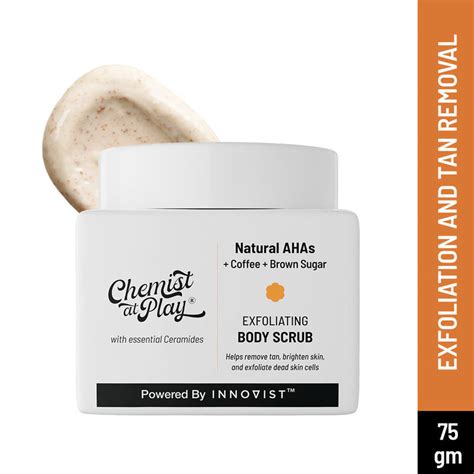 Buy Chemist At Play Exfoliating Body Scrub For Removing Tan Dead Skin