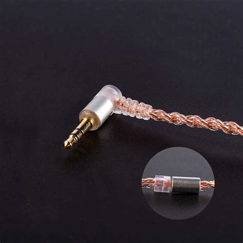 KBEAR 4 Core Silver Plated Cable With Mic GadStyle BD